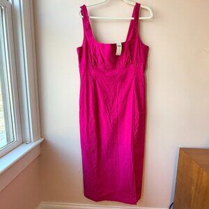 NWT: Anthropologie Square Neck Dress